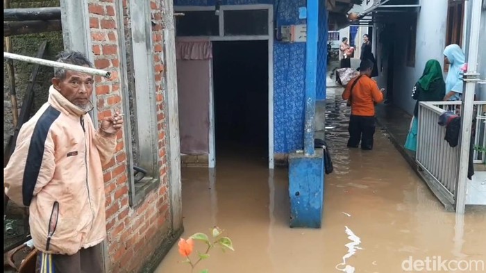 Banjir di Kabupaten Tasikmalaya.