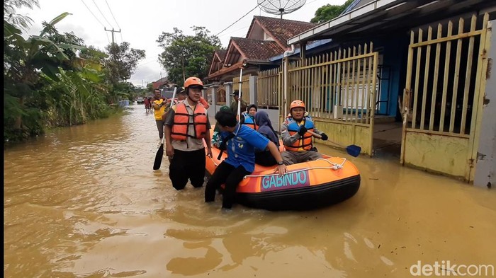 Banjir di Tasikmalaya.