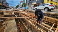 Cegah Banjir, Proyek Saluran Air Pecenongan-Batu Tulis Dikebut