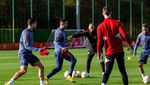 Potret Ronaldo Kembali Berlatih Bareng Skuad Utama MU