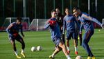 Potret Ronaldo Kembali Berlatih Bareng Skuad Utama MU