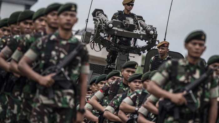 Apel ini diikuti prajurit TNI Angkatan Darat wilayah Jabotadebek. Dalam apel pasukan tersebut, Dudung mengatakan TNI AD harus teguh pada netralitas.