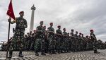 TNI AD Gelar Apel Pasukan di Monas