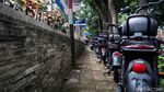 Duh... Sepeda Listrik di Jl Pajajaran Bogor Bikin Sempit Jalur Pedestrian