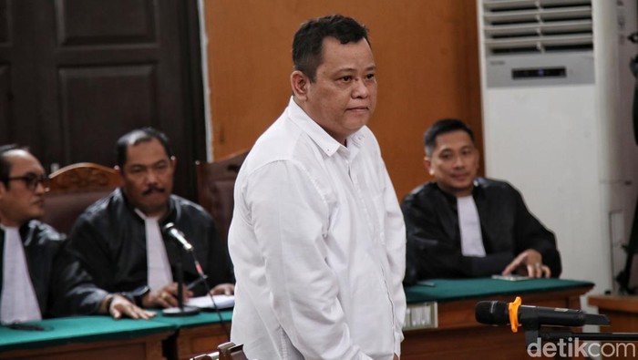 Terdakwa kasus pembunuhan berencana Brigadir Kuat Maruf menjalani sidang lanjutan dengan agenda putusan sela di Pengadilan Negeri Jakarta Selatan, Rabu (26/10/2022).