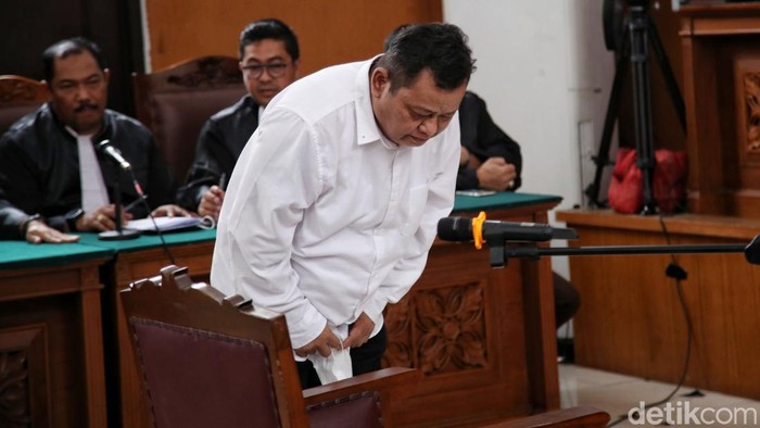 Terdakwa kasus pembunuhan berencana Brigadir Kuat Maruf menjalani sidang lanjutan dengan agenda putusan sela di Pengadilan Negeri Jakarta Selatan, Rabu (26/10/2022).
