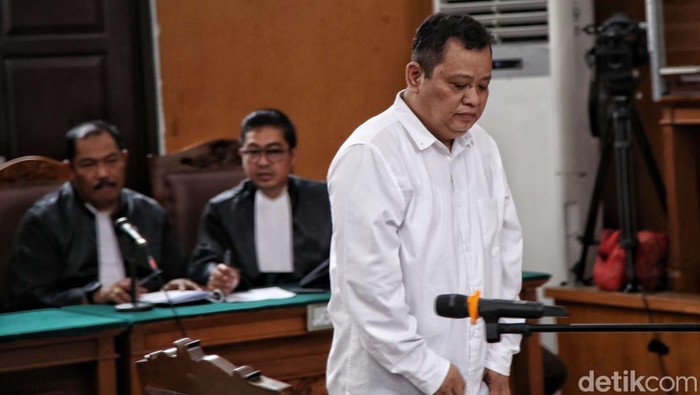 Terdakwa kasus pembunuhan berencana Brigadir Kuat Maruf menjalani sidang lanjutan dengan agenda putusan sela di Pengadilan Negeri Jakarta Selatan, Rabu (26/10/2022).