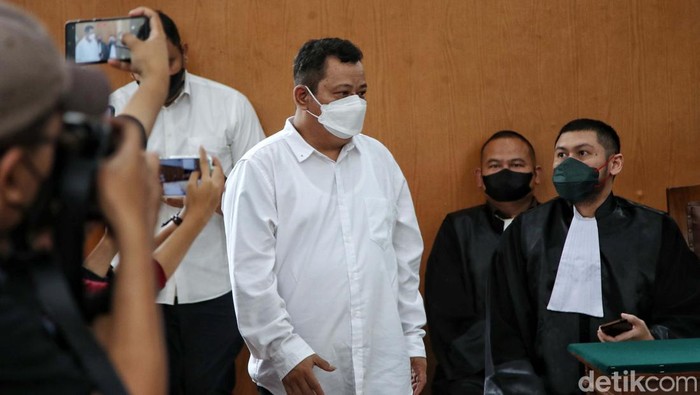 Terdakwa kasus pembunuhan berencana Brigadir Kuat Ma'ruf menjalani sidang lanjutan dengan agenda putusan sela di Pengadilan Negeri Jakarta Selatan, Rabu (26/10/2022).
