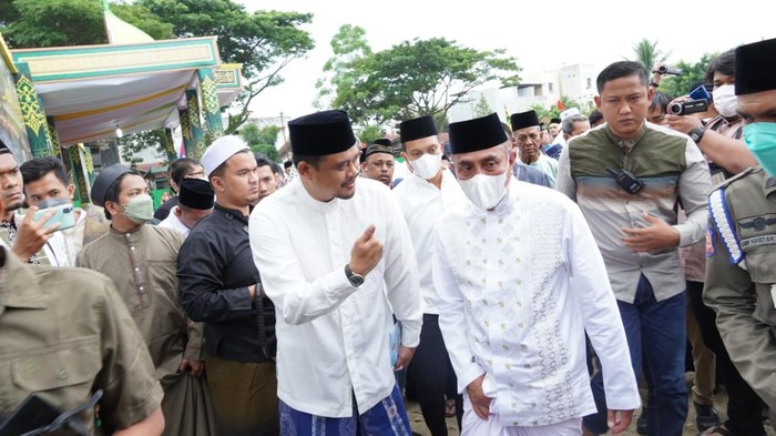 Elektabilitas Bobby Nasution Ungguli Edy Rahmayadi