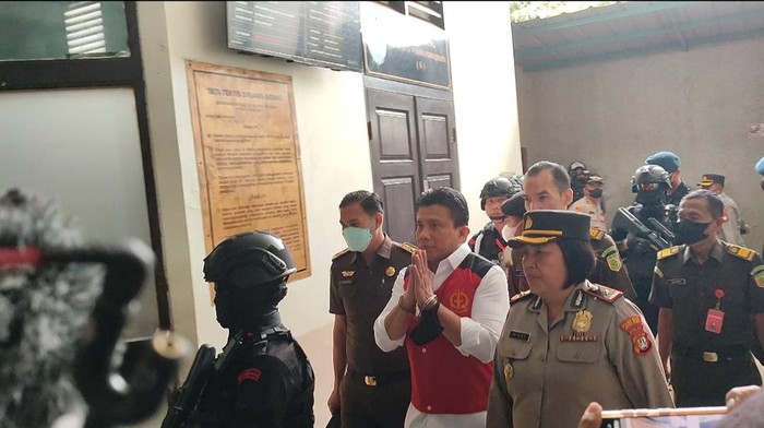 Ferdy Sambo dan Putri Candrawathi Tiba di PN Jaksel (Wilda-detikcom)