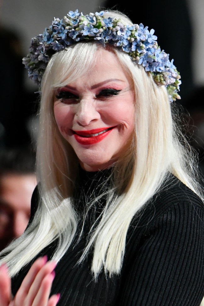 Kini Ilona Staller sudah berusia 70 tahun. Dia masih eksis di dunia hiburan dengan membintangi reality show Italia, The Celebrity Island or The Island of the Famous. Foto: Getty Images