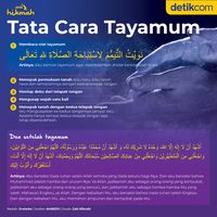 Catat Begini Tata Cara Tayamum