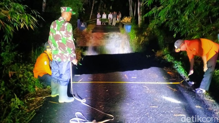 jembatan darurat akan dibangun di dusun plalangan