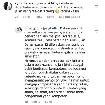 keluhan ujian praktik SIM