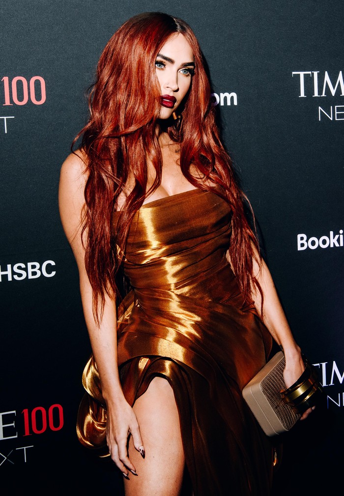 Megan Fox NEW YORK, NEW YORK - OCTOBER 25: Megan Fox attends TIME100 Next Gala at SECOND Floor on October 25, 2022 in New York City. (Photo by Kevin Mazur/Getty Images for TIME)