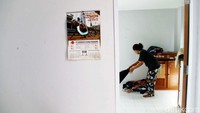 Kampung Susun Kunir juga dilengkapi dengan satu unit hunian khusus penyandang disabilitas di lantai dasar.