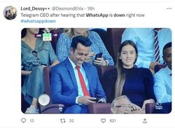 Meme Kocak WhatsApp Down Ramai di Medsos, Zuckerberg Jadi Korban