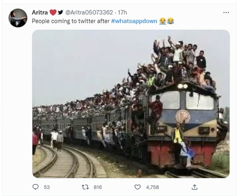Meme WhatsApp Down