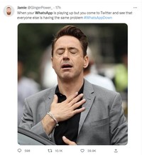 Meme WhatsApp Down