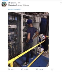 Meme WhatsApp Down