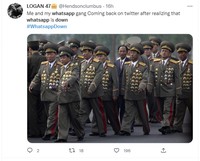 Meme WhatsApp Down