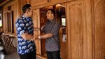 4 Foto Anies-AHY Diskusi Berdua di Tengah Pembahasan Cawapres