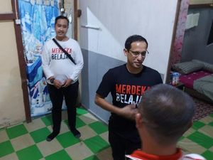 7 Potret Nadiem Kunjungi dan Bermalam di Sekolah Perbatasan RI-Malaysia
