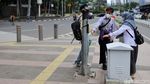 Tiang Rambu Pelican Crossing di Sudirman Buntung Lho