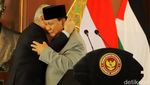 Momen Prabowo Terima Kunjungan PM Palestina