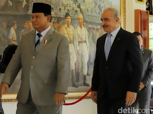 Prabowo Menjamu PM Shtayyeh: Hati Kami Bersama Rakyat Palestina