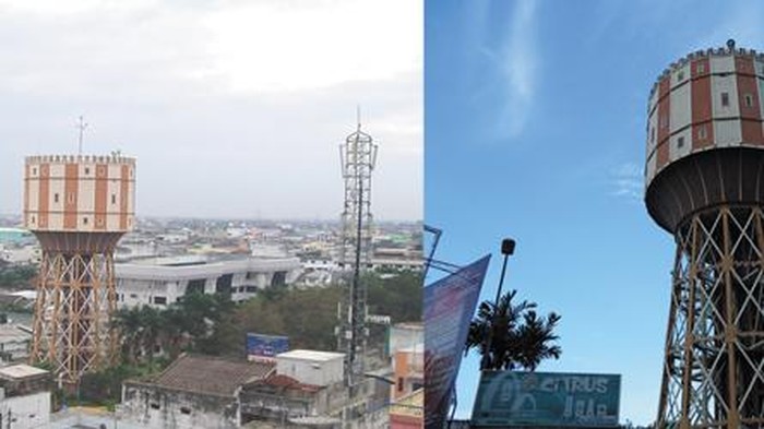 Salah satu ikon Kota Medan, Menara Air Tirtanadi