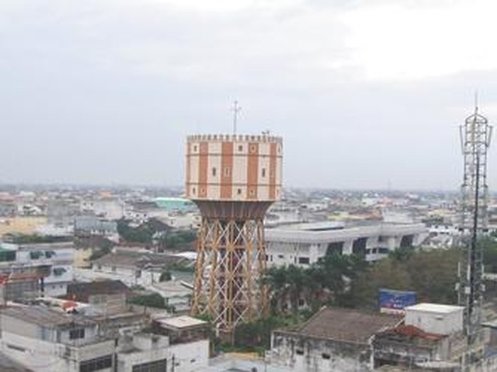 Salah satu ikon Kota Medan, Menara Air Tirtanadi