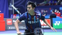 Swiss Open 2023: Shesar Hiren Rhustavito Kandas di Babak Pertama