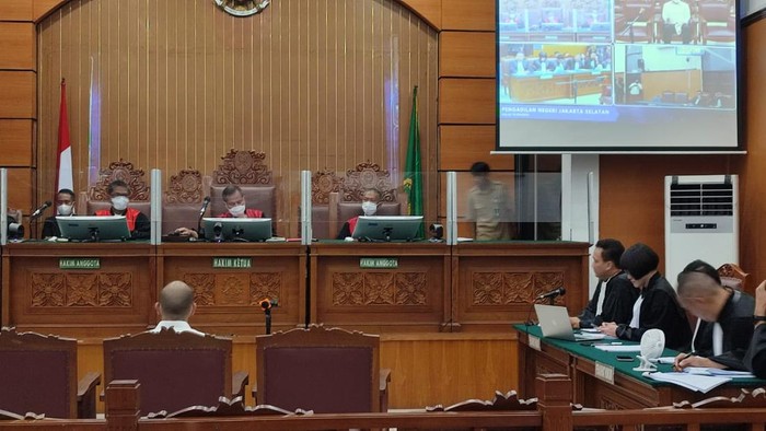 Sidang eksepsi Kompol Baiquni (Wilda-detikcom)