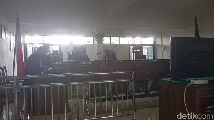 Sidang lanjutan kasus pembunuhan bidan Sweetha di PN Semarang, pelaku divonis seumur hidup, Rabu (26/10/2022).