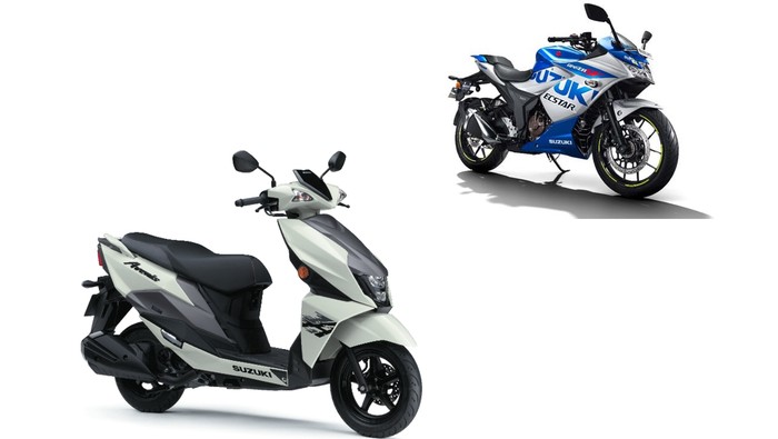 Suzuki Avenis 125 dan Suzuki Gixxer SF 250