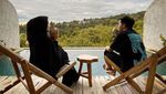 Terseret Isu Trading, Ini Momen Taqy Malik Ngeteh di Kaki Gunung