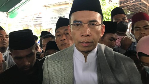 Ketua Harian Nasional DPP Partai Perindo Tuan Guru Bajang (TGB) Muhammad Zainul Majdi beri sinyal dukung Ganjar Pranowo maju pada Pilpres 2024