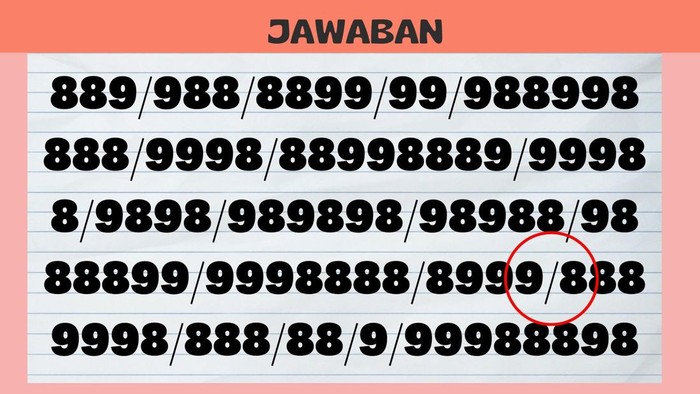 Uji Ketangkasan Otak, Seberapa Cepat Jawab Permainan Angka Ini?