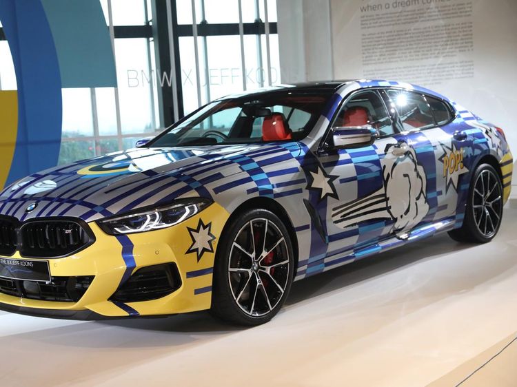 Wujud BMW Seri The 8 X Jeff Koons, Satu-satunya di Asia Tenggara