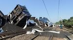 53 Gerbong Batubara di India Tergelincir, Lalu Lintas Kereta Terganggu