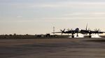 Aksi Pesawat Pengebom Rusia Tu-95MS Saat Latihan Militer