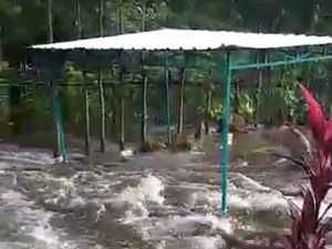 Derasnya Banjir Terjang Makam Tulungagung Sebabkan Mayat Bermunculan