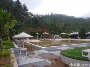 Banjir di Ben Dina Hills Purbalingga Mulai Surut