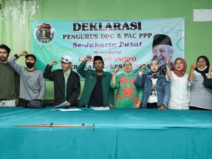 DPC PPP Jakarta Pusat Deklarasi Dukung Ganjar Nyapres 2024