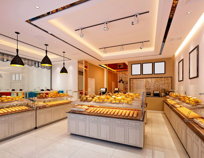 Ilustrasi bakery/toko roti