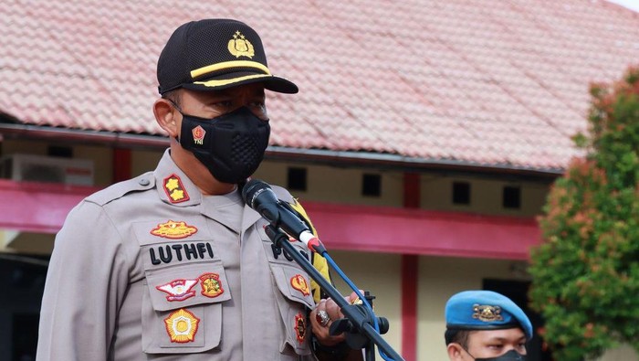 Kapolres Nias AKBP Luthfi.