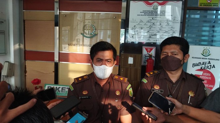 Kasi Pidsus Kejari Pandeglang Kunto Trihatmodjo.  (Aris Rivaldo/detikcom)