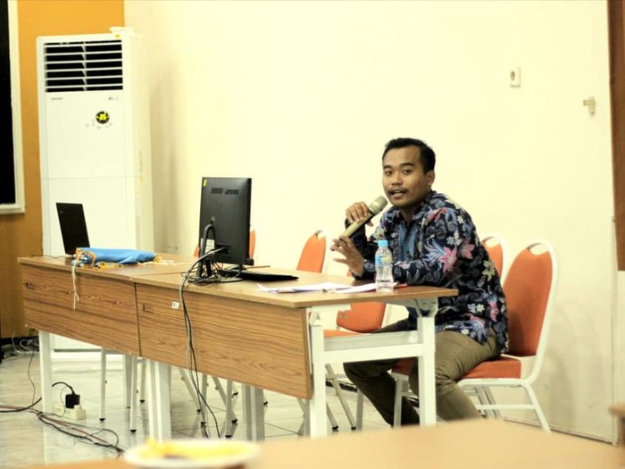Koordinator Pusat (Korpus) BEM Nusantara Ahmad Faruuq.
