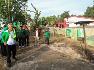 Plt Ketum PPP Mau Bangun Gedung Kantor Baru DPC Sorong